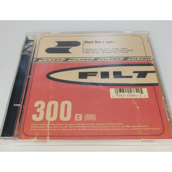 Filter Short Bus CD 1995 by Reprise - Picture 1 of 6